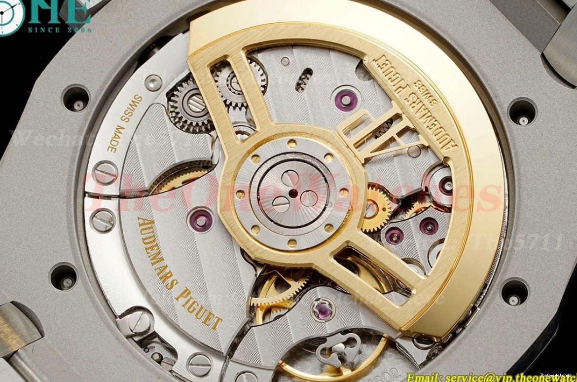 APSF Frosted Oak 15510 41mm White Dial Clone A4302 SS SS Royal Super 0413